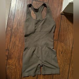 Women's Brown Sleeveless Jumpsuit